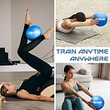 jjshund 25 cm Pilates Ball Small Exercise Mini Yoga Gym Ball 9.8 Inch view 5