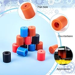 OLYCRAFT 16pcs 3D Printer Heatbed Parts Silicone