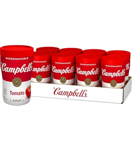 Amazon.com : Campbell's Sipping Soup, Spicy Tomato Soup, 11.1 oz