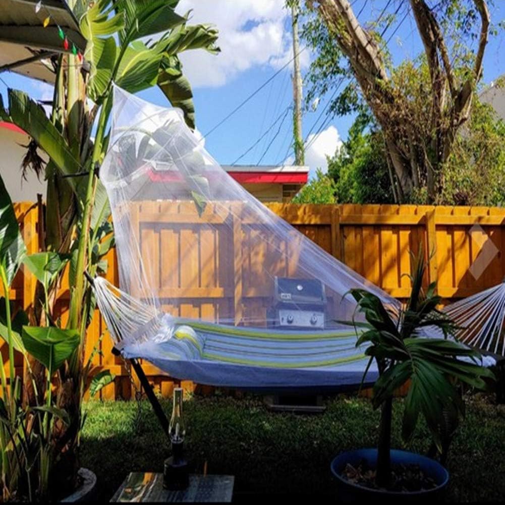 Aimilaly Round Lace Bed Canopy Mosquito Net Curtains, Princess Dome Netting - Insect Protection Hanging Canopy for Adults, Babies, Outdoor Camping, Light Blue: Home & Kitchen