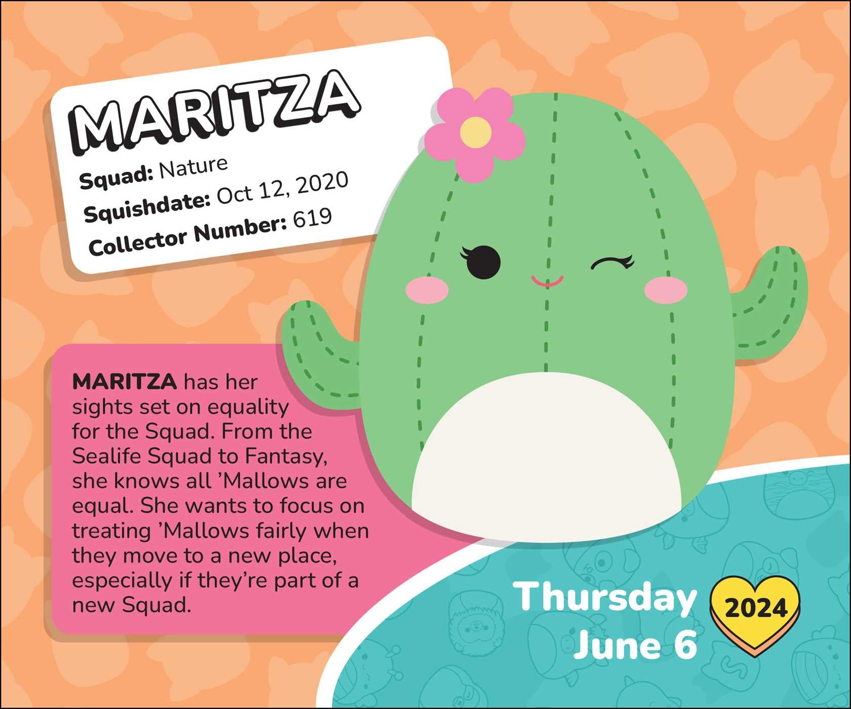 Squishmallows 2024 Day-to-Day Calendar