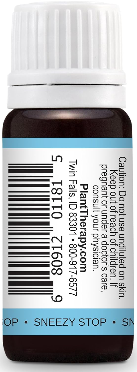 Plant Therapy KidSafe Sneezy Stop Synergy Essential Oil 10 mL (1/3 oz) 100% Pure, Undiluted, Therapeutic Grade : Beauty