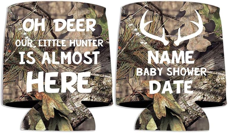 camouflage baby shower