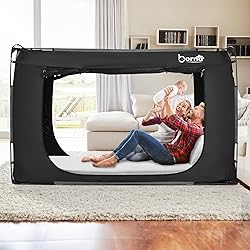 Borna Bed Tent Bed Canopy Bunk Twin Size, Portable
