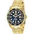 Invicta Pro Diver Men 43mm Stainless Steel Gold Blue dial Quartz, 30810