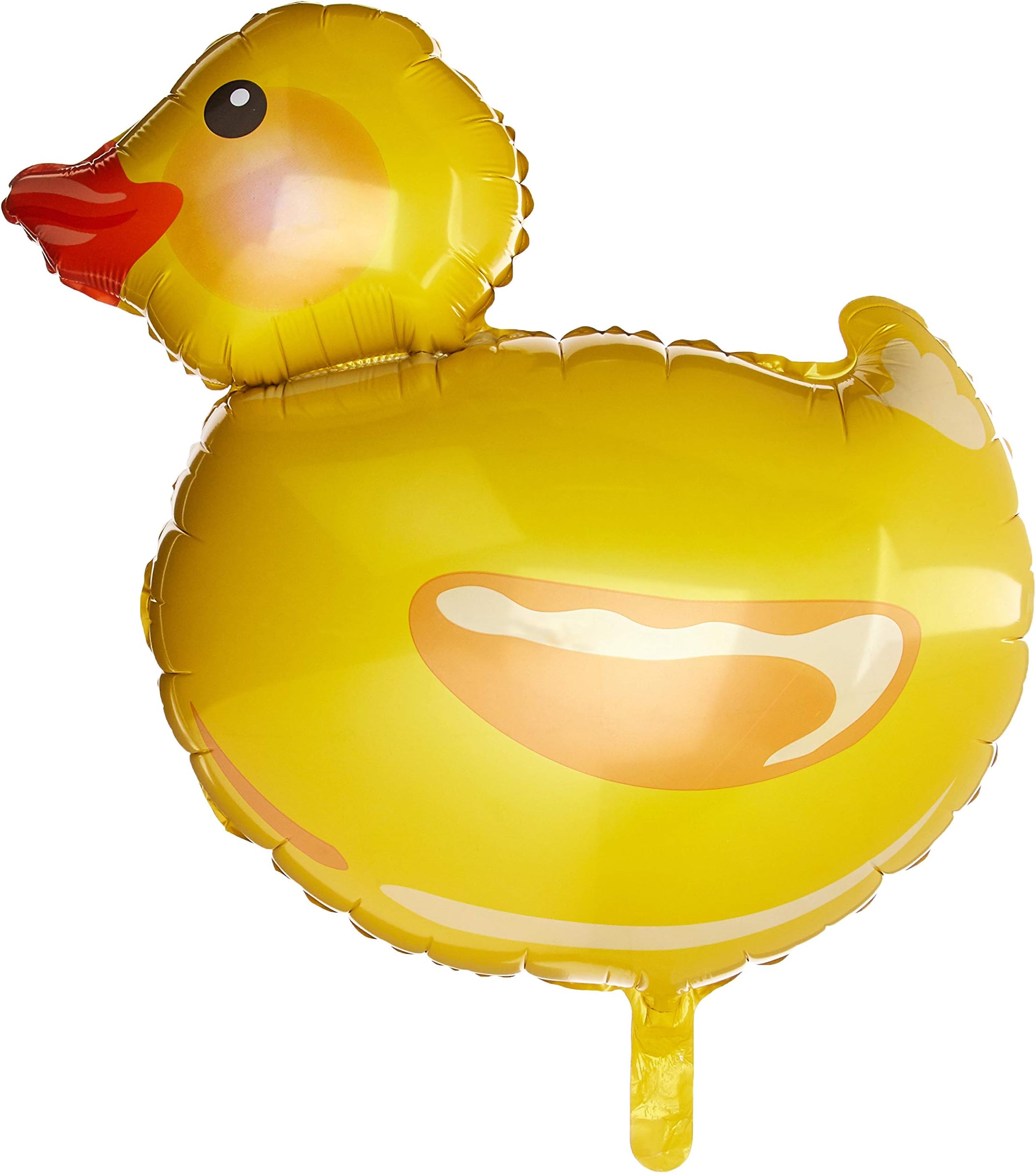 30" Yellow Duck Foil Mylar Balloon, 1 Count, Unisex, Adults, Baby Shower, Animal, Unique Shape