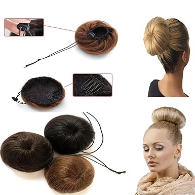 Florata 100 Human Hair Up Do Ladies Clip In Hair Extension Bun