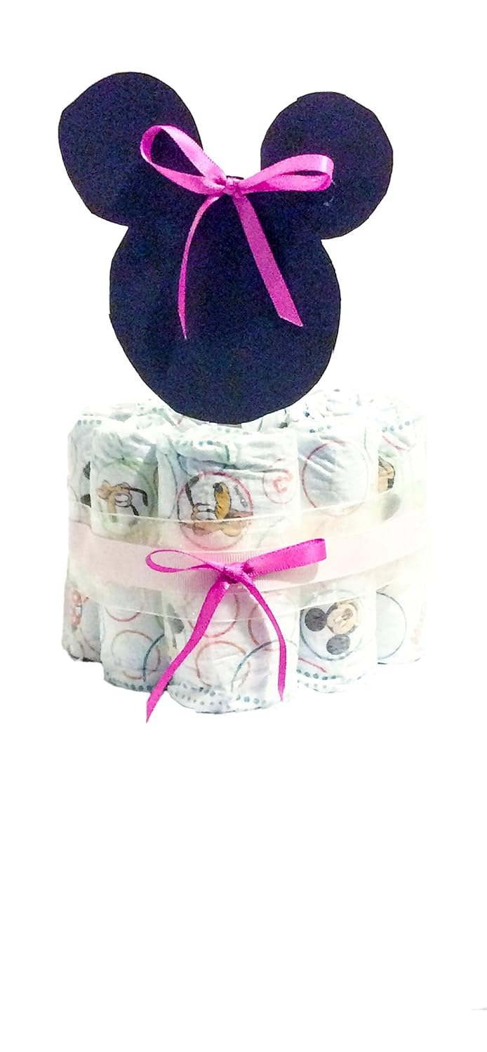 Amazon Com Small Minnie Mouse Baby Shower Diaper Centerpiece
