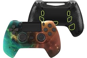 eXtremeRate Orange Star Universe Decade Tournament (DTC) Upgrade Kit for PS4 Controller JDM-040/050/055, Upgrade Board & Ergo
