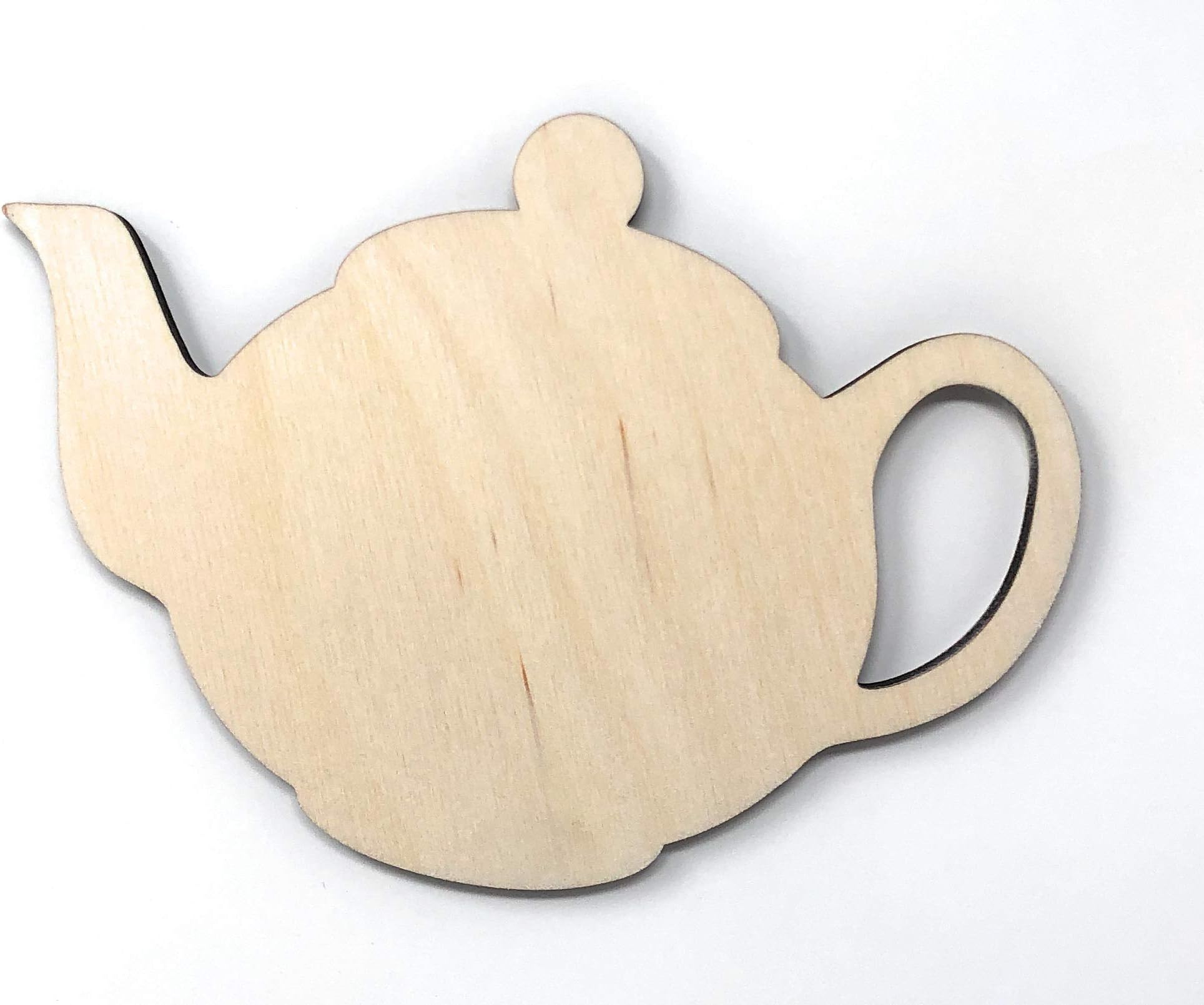 Gocutouts 12" Wooden Tea Pot Cutouts Shapes Wooden Tea Pot Cutouts (12")