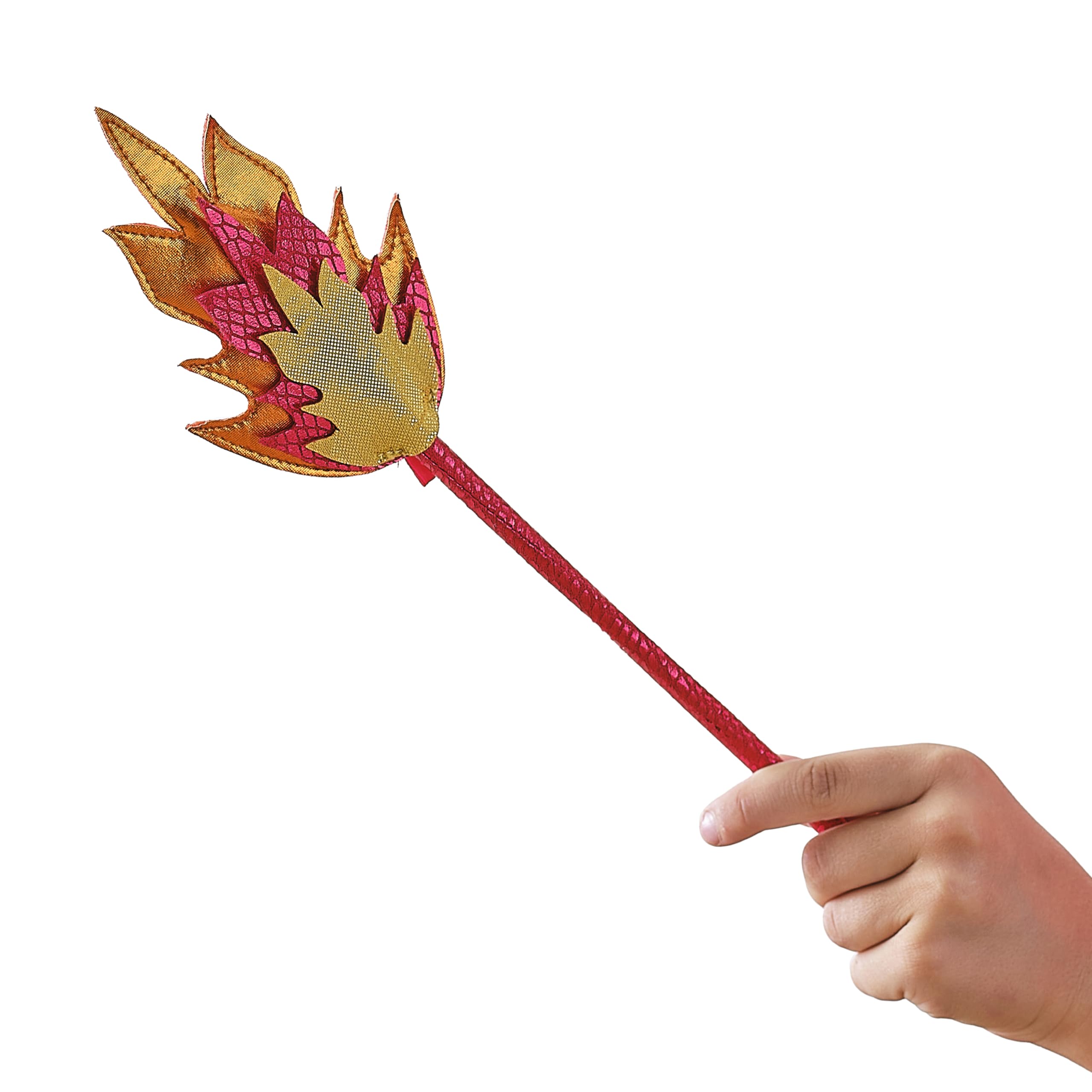 Ginger Ray Boys Red Fire Dragon Wand with Flames for Birthdays & Costume Parties Size: 33cm