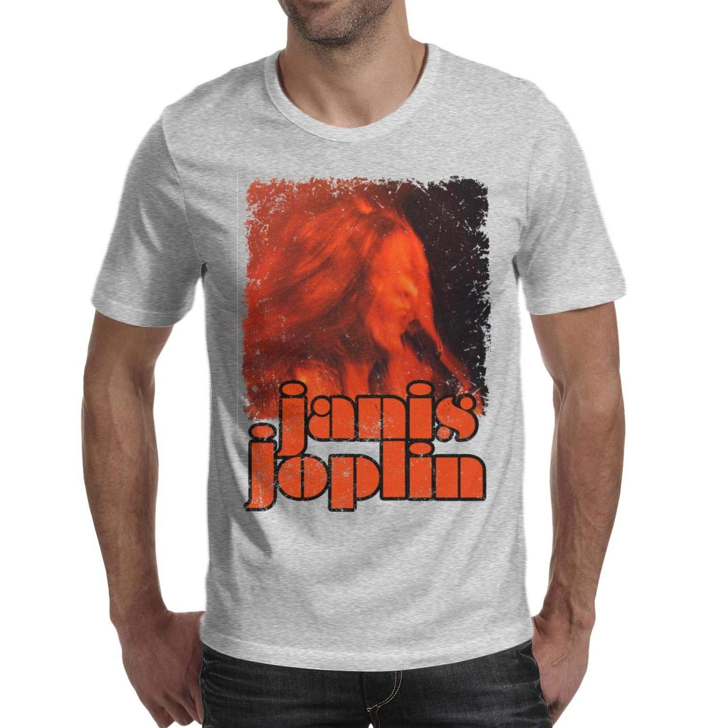 Yang-c Man Janis-joplin-i-got-dem-ol'-kozmic-blues-again-mama!- Blend Short Sleeve T-shirt