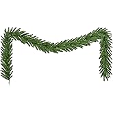 Puleo International 9' x 10" Mountain View Spruce Artificial Green Christmas Garland