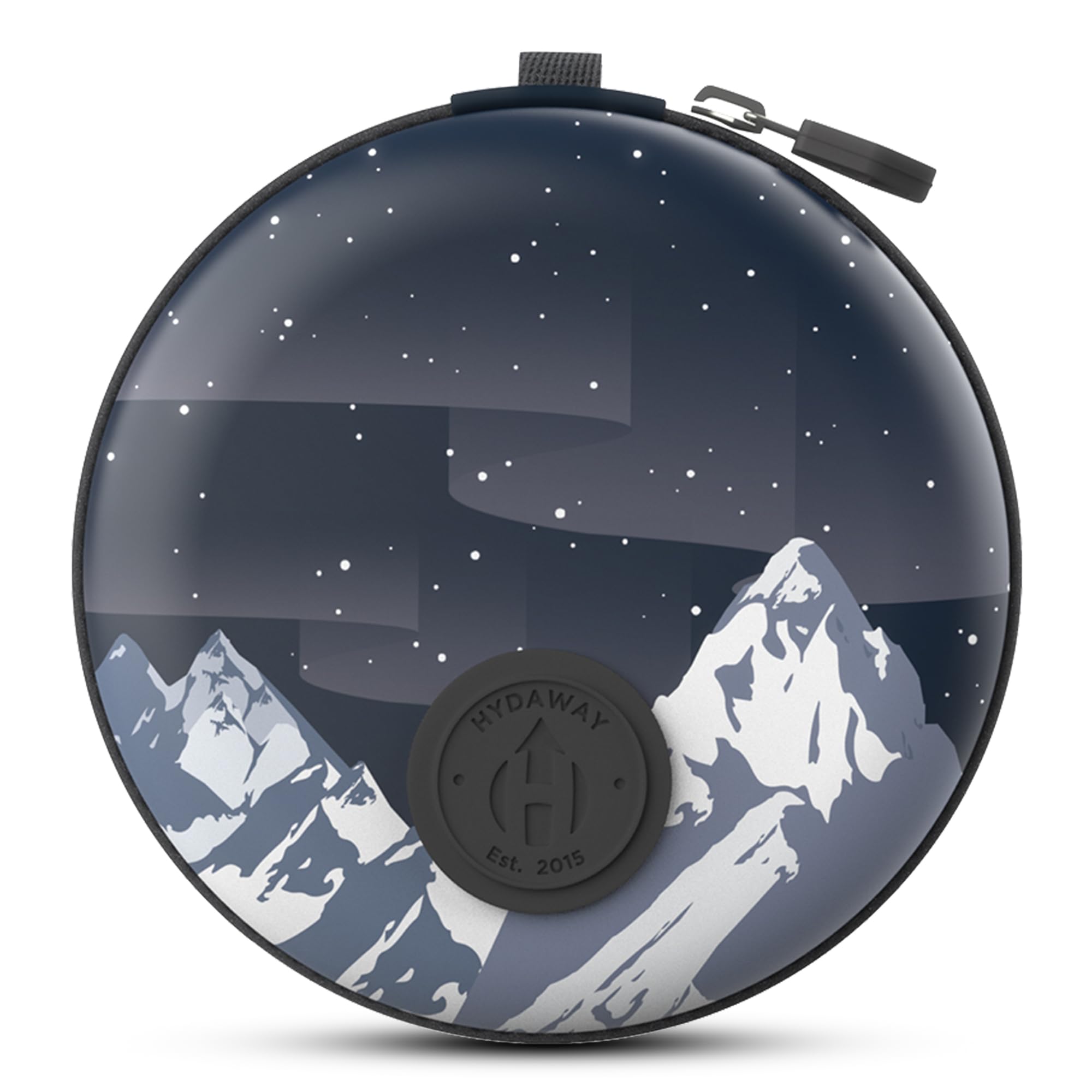 HYDAWAY Travel Case for Collapsible Bottles, Bowls & Cups - Protective Storage with Carabiner Clip - Durable, Water-Resistant, TSA-Friendly