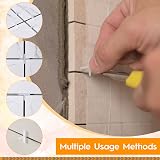 Boloest 1000pcs Tile Spacers 2mm 3mm 5mm Plastic Cross Shaped White view 6