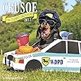 Crusoe the Celebrity Dachshund 2017 Wall Calendar