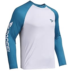 Rodeel Men's Fishing Shirts for Men Long Sleeve