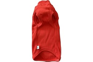 KITIPCOO Sphynx Cats Shirt Cat Turtleneck Cotton Sweater Pullover Kitten T-Shirts with Sleeves Cat Pajamas Jumpsuit for Sphynx Cornish Rex, Devon Rex, Peterbald (Sunset, X-Small)