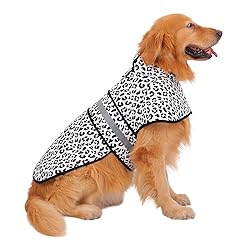 HDE Dog Raincoat Jacket Reflective Adjustable
