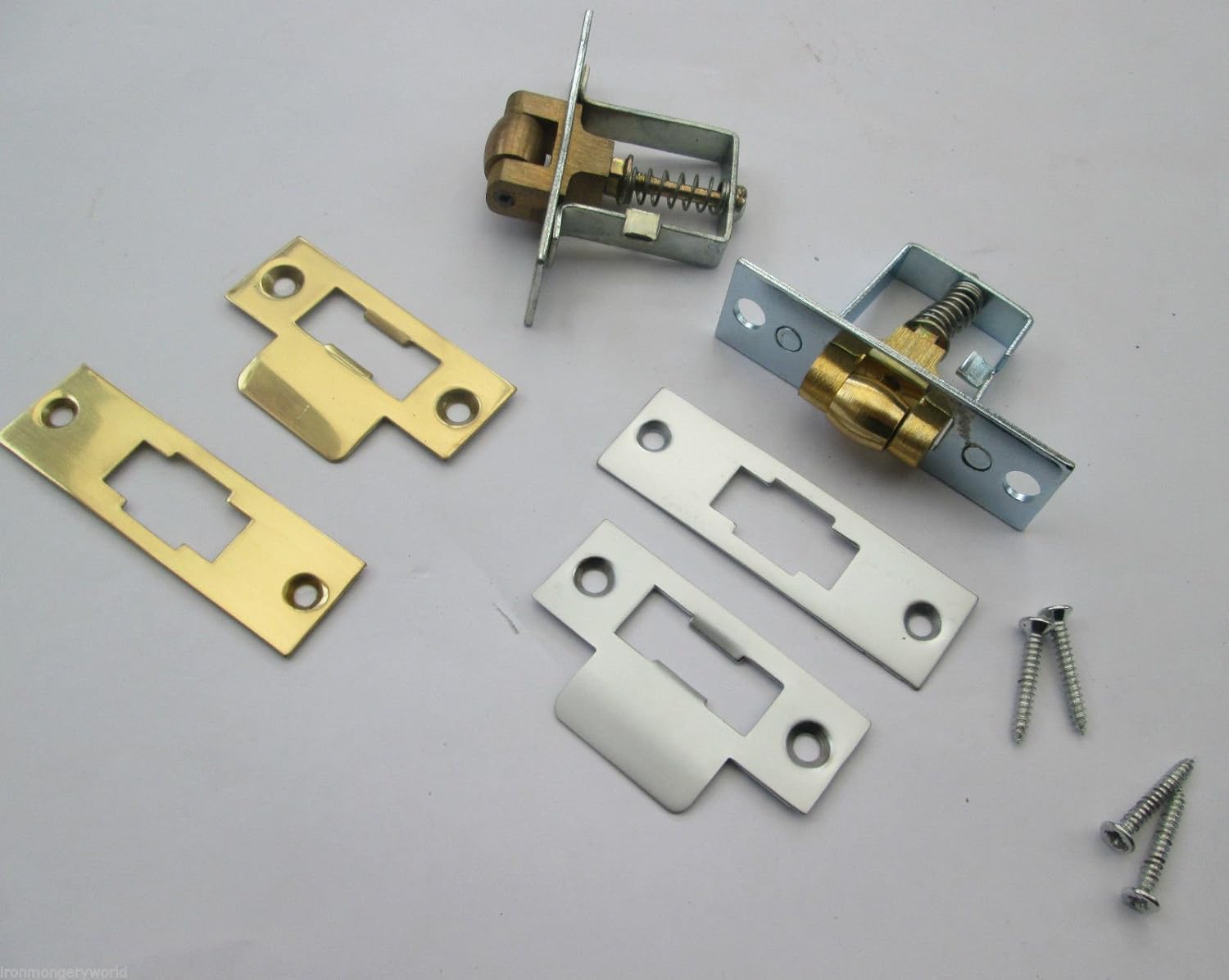 IRONMONGERY WORLD® Heavy Duty Adjustable Roller Bolt Catch MORTICE Door