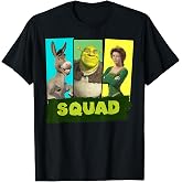 Shrek Squad Group Shot Panel Lineup Poster T-Shirt