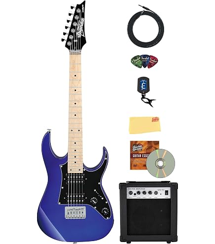 Amazon.com: Ibanez Paul Gilbert Signature Mikro PGMM21 - Metallic