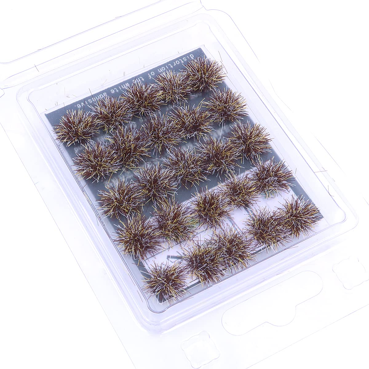 Tiardey Grass Tufts Sand Table Set,Terrain Model Kit,Shrub Grass Cluster,Used for Miniature Landscapes,Sand Table Theme Models,Scenery Model - Withered Cluster