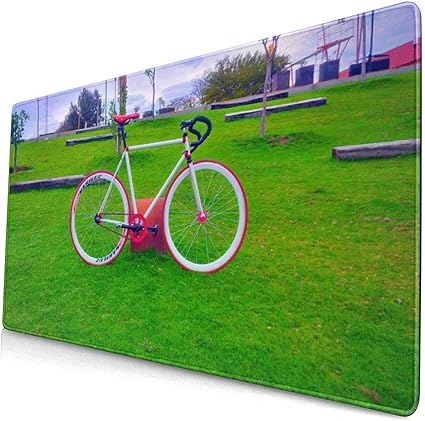 Amazon 自転車2 マウスパッドキーボードパッドテーブルマットfpsゲーム滑り止め防水ゲーム耐摩耗性高耐久性疲労軽減洗えるファッションオフィス ゲーム コンピューターなど40 75 Cm Small Milk Dog パソコン 周辺機器 通販