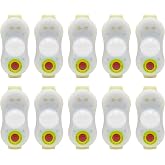 ACR Hemilight 3 LED Life Jacket Light 10-Pack Lightweight, Water-Activated | Compact Strobe with 20+ hrs Battery Life, 100% Waterproof, High-Intensity, USCG Approved, Marine Safety &amp; Visibility at Sea