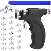 Professional Ear Piercing Gun Kit with 20 Pairs Piercing Stud Earrings | 20 Pairs 316L Surgical Stainless Steel Gun Stud Earrings for Body Nose Lip Salon Home Use