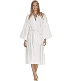 Womens Terry Cloth Bathrobe by Boca Terry, Cotton Spa Robes, Plush Hotel Bath Robe, M/L, 2X, 4X