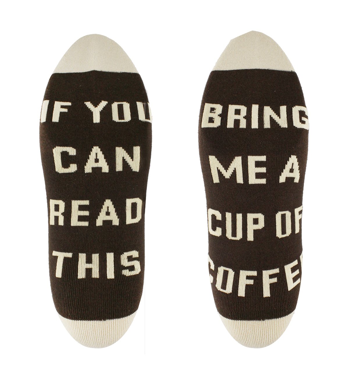 Happypop If You Can Read This Bring Me Coffee Funny Socks Novelty Crew Combed Cotton Socks Christmas Birthday housewarming Gift for Women