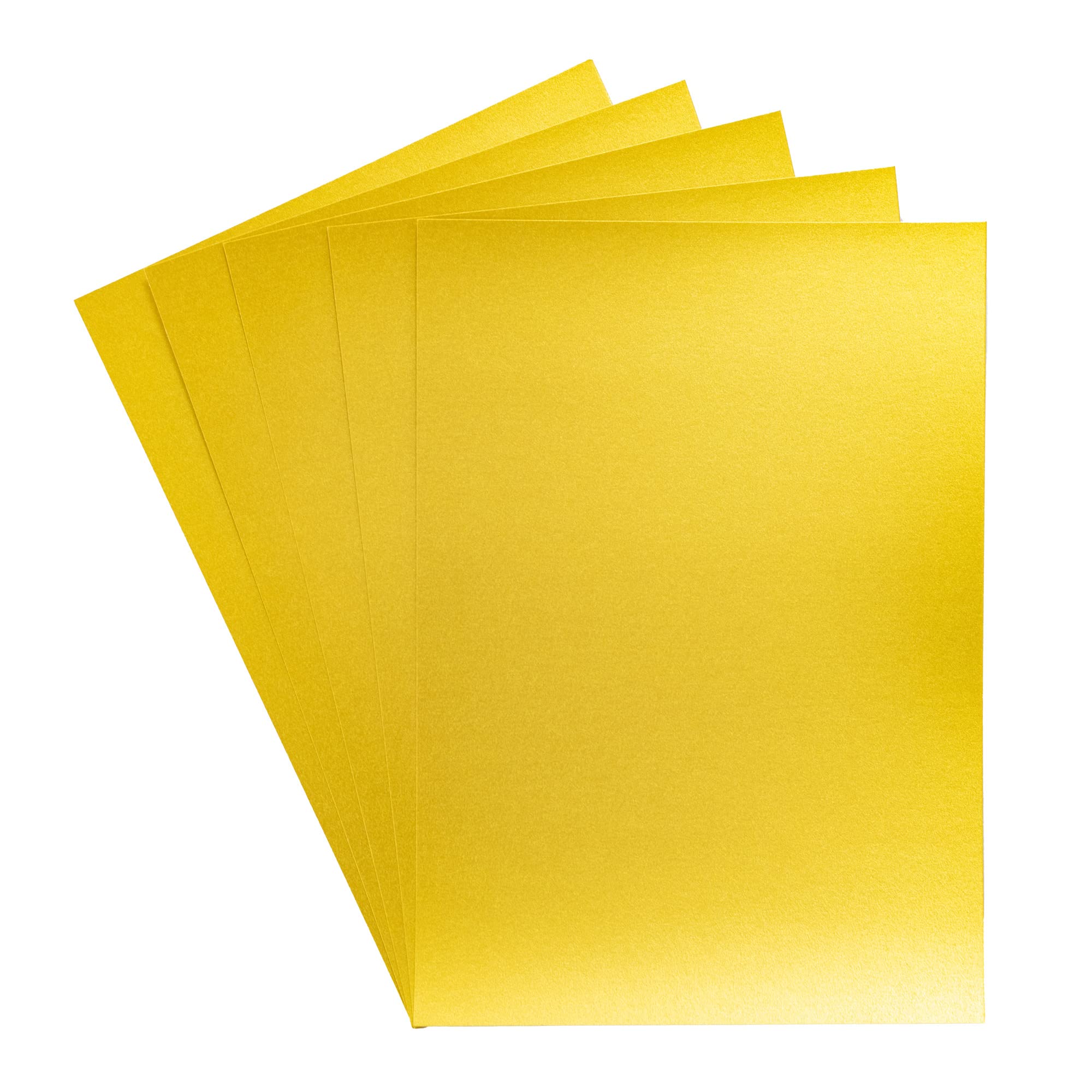Centura Metallic Single Colour 10 Sheet Pack-Solar, Cardstock, Soalr Gold, 34.4 x 22.5 x 0.5 cm, CPM10-SGOLD