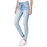WallFlower Women's Sassy Skinny High-Rise Insta Soft Juniors Jeans (Standard and Plus)