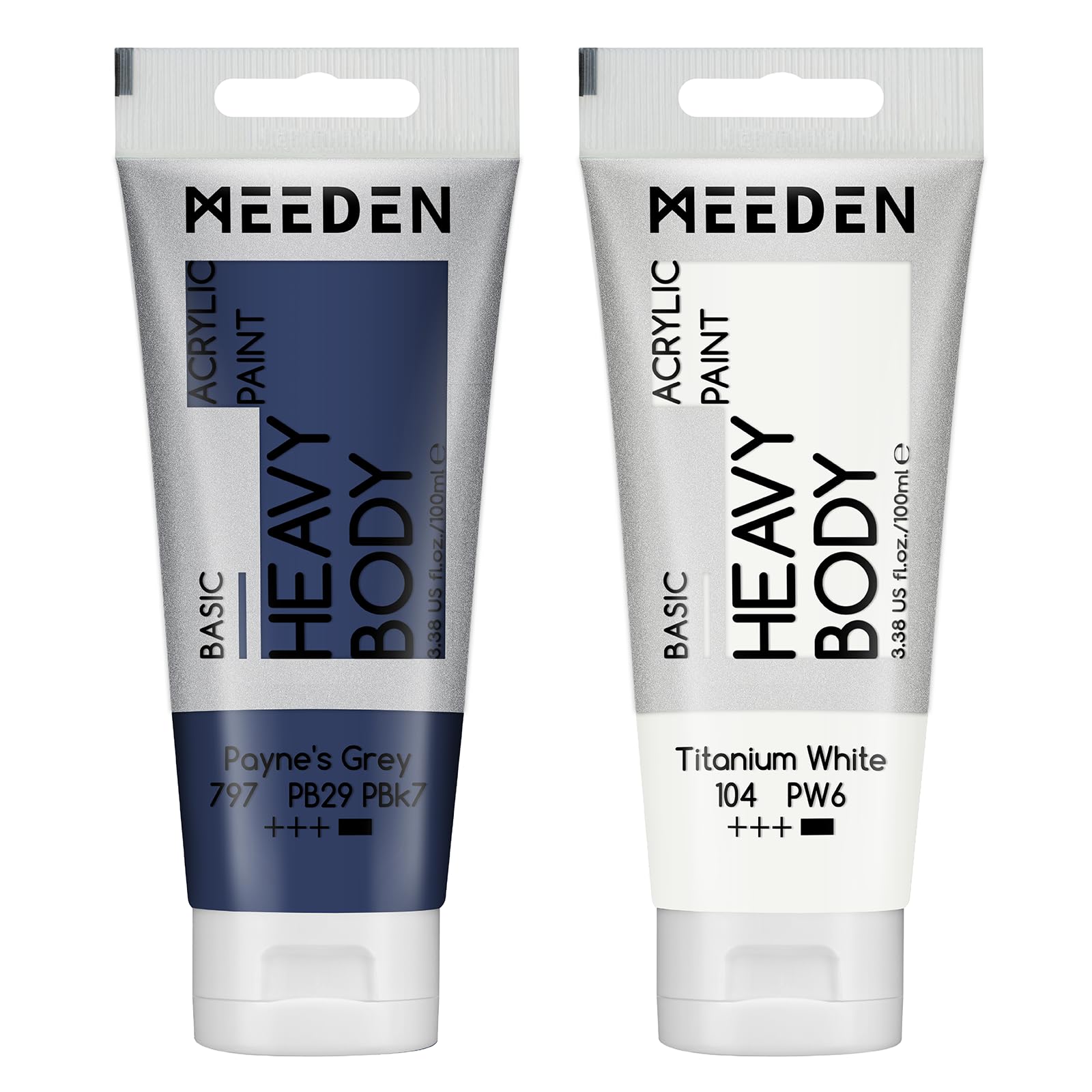 MEEDEN Acrylic Paint Payne's Grey: 100ml/3.38oz