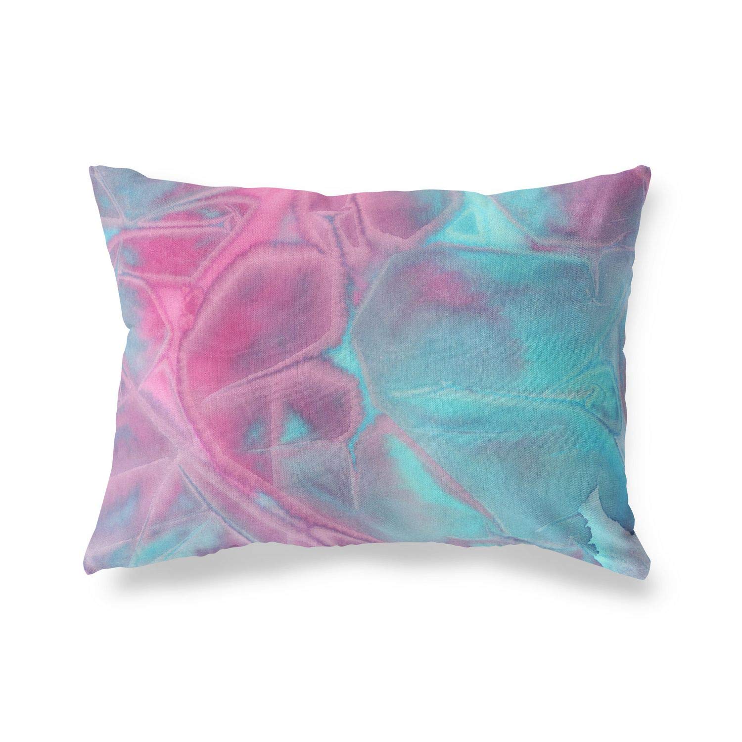 Bonamaison Decorative Cushion Cover Watercolor Theme, Throw Pillow Covers, Home Decorative Pillowcases for Livingroom, Sofa, Bedroom, Size:35x50 Cm - Designed and Manufactured in Turkey