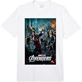Marvel Studios Avengers Movie Poster Graphic T-Shirt Comfort Colors Adult Heavyweight T-Shirt