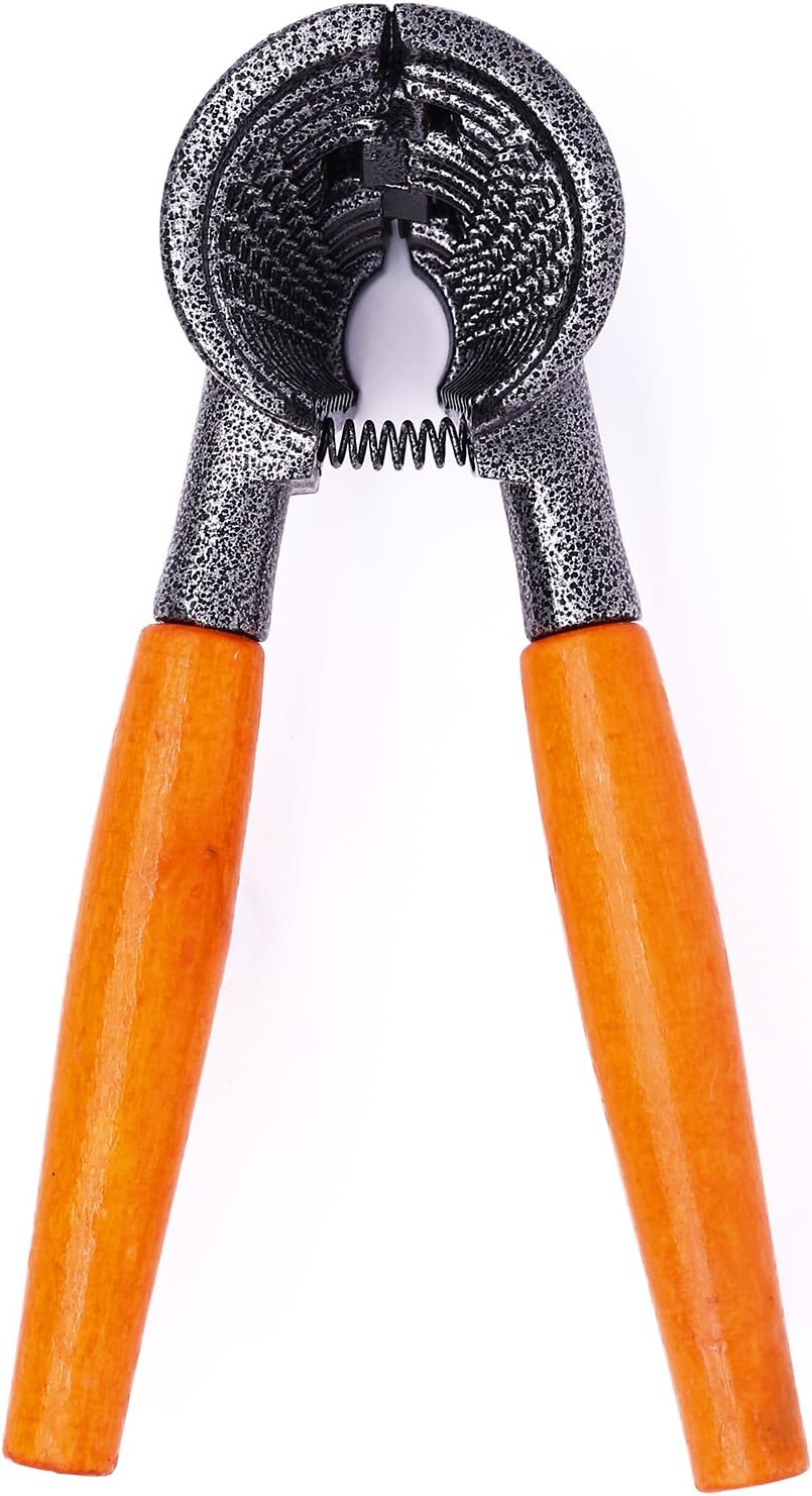 Anwenk Heavy Duty Nutcracker Pecan Walnut Plier Opener Tool with Wood Handle: Kitchen & Dining