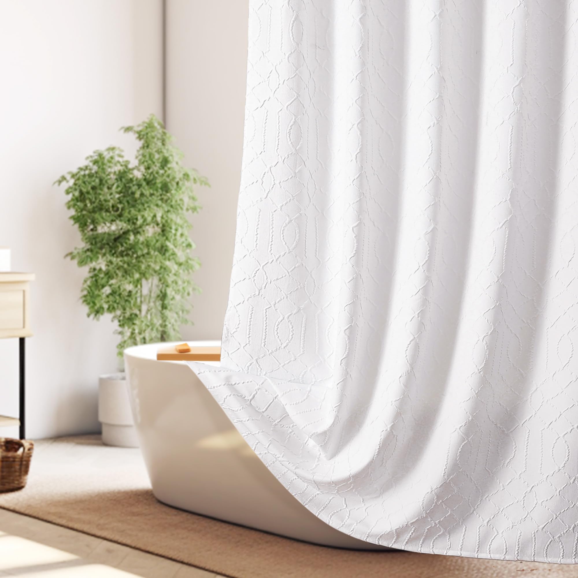 Extra Long Shower Curtain 72 X 96null