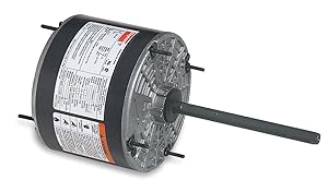 Condenser Fan Motor, 1/4 HP, 1075 RPM, 60Hz