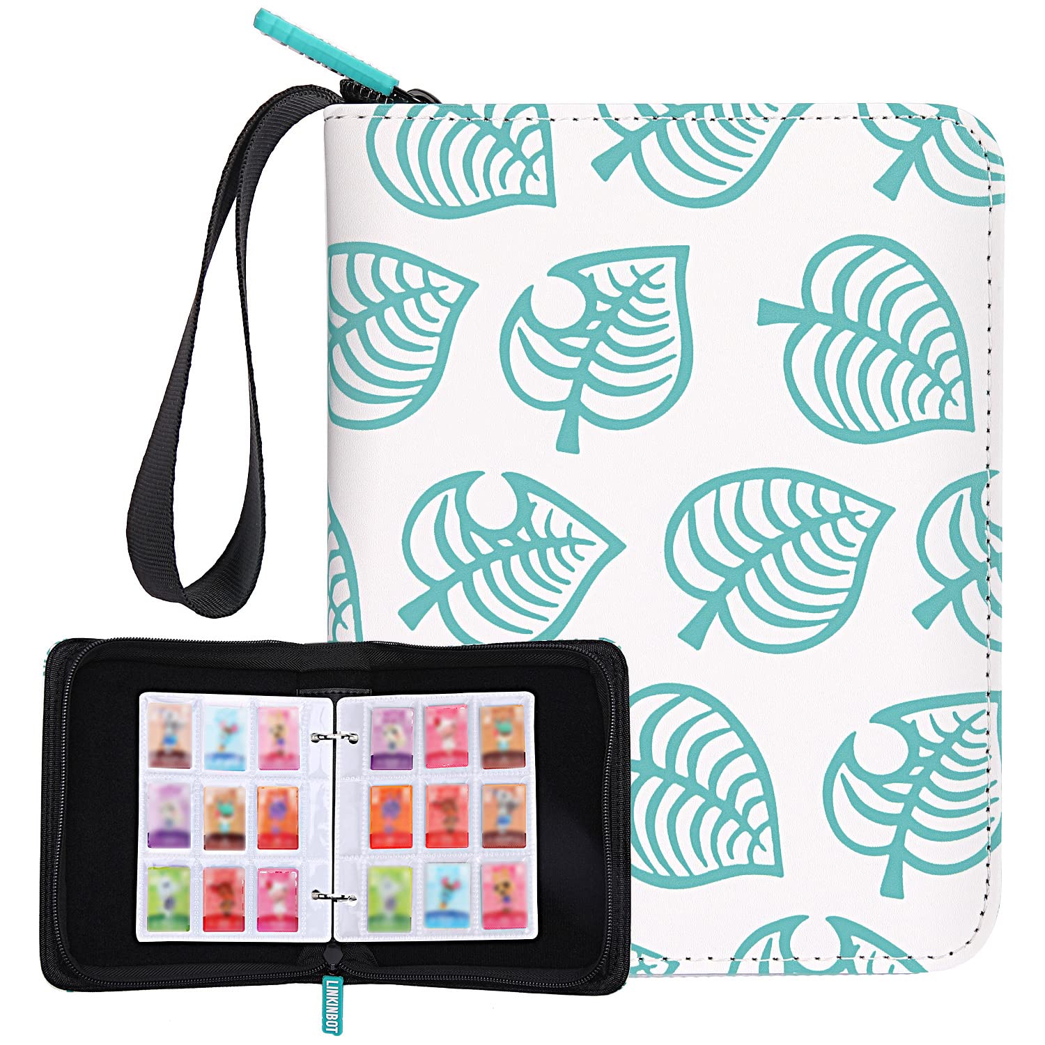 495 Pockets Binder Holder for Animal Crossing Mini Amiibo Cards, 1.3