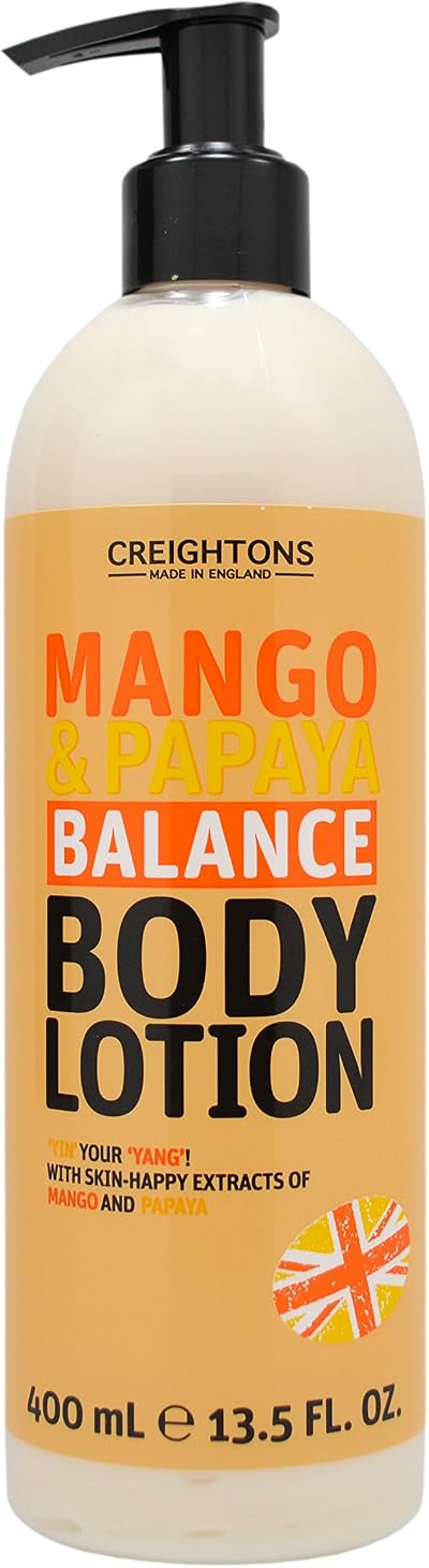 Creightons Ingredients Body Lotion 400ml Mango Papaya Silky Soft Smooth Skin