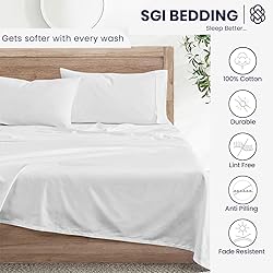 SGI bedding 600 Thread Count 4 Piece 100% Egyptian