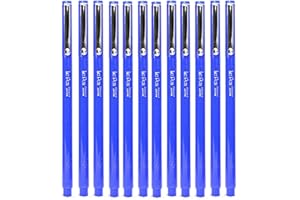MARVY UCHIDA - LE PEN Marvy LE Pen Micro Fine Tip Pens, Blue, Pack of 12