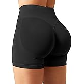 YEOREO SoftHue Women Workout Gym Impact Shorts Hidden Scrunch Butt Lifting 2.5"/3.6"/4.5"/6" Seamless Shorts