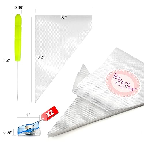 Amazon Best Disposable Piping Bags RAJJA 12 Piece Cake Decorating