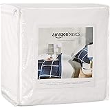 AmazonBasics Fully-Encased Waterproof Mattress Cover Protector, Twin XL, Standard 12 to 18-Inch Depth