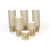 Smygoods Disposable Coffee Cups, To Go Paper Hot Cups, Classic Design (4 OZ, 100 Count) For Hot Beverages, Coffee, Tea, Espresso, Cocoa - Vasos Para Cafe