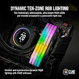 Corsair Vengeance RGB DDR5 32GB (2x16GB) 6400MHz CL36 RAM iCUE view 4