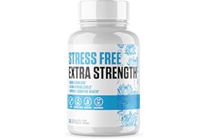 EPN SUPPLEMENTS Stress Free Extra Strength | #1 Rated Stress & Cortisol Blocker Supplement for Men & Women | Boost Mood, Relieve Stress, Improve Cognitive Health w/Ashwagandha, 5-HTP, L-Theanine + More - 60 Pills